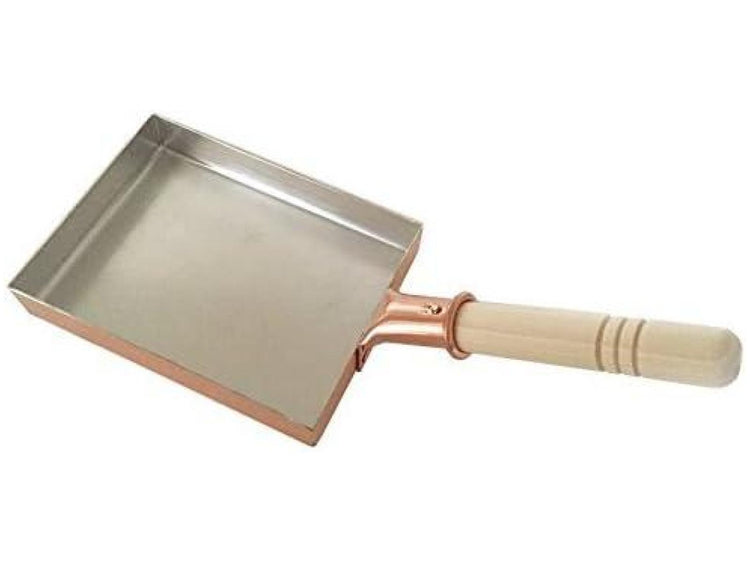 The Original Nakamura Copperware: Handcrafted Pure Copper Tamagoyaki Japanese Omelette Pan