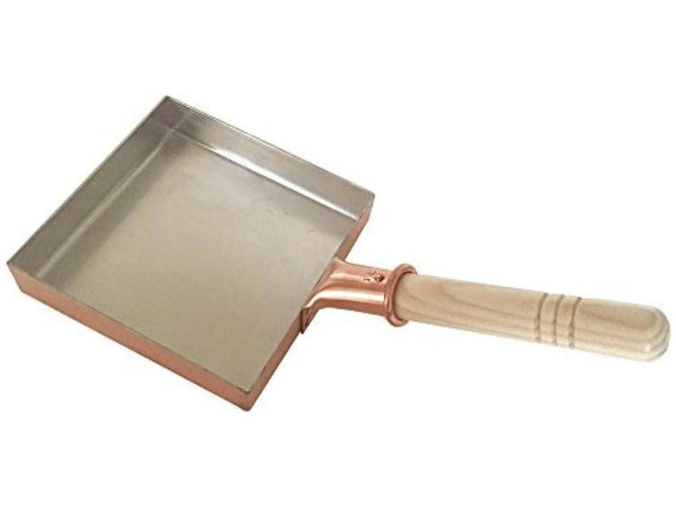The Original Nakamura Copperware: Handcrafted Pure Copper Tamagoyaki Japanese Omelette Pan