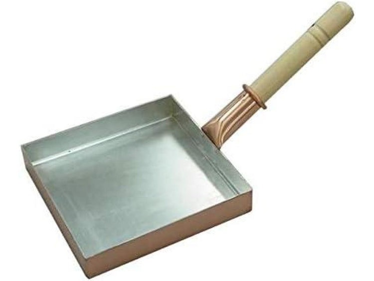 The Original Nakamura Copperware: Handcrafted Pure Copper Tamagoyaki Japanese Omelette Pan