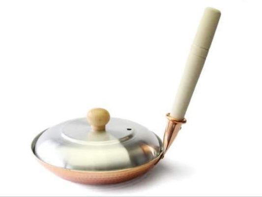 Nakamura Copperworks – Copper Oyako-nabe Pan with Matching Aluminum Lid (Made in Japan, Tokyo)