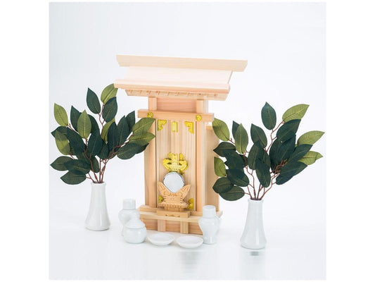 All-in-One Kamidana Starter Kit: The "Sodetsuki Daijingu" Shrine Set by Kamidana no Sato