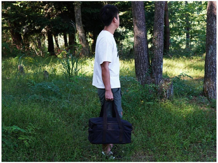 Iwatani Aburiya & Aburiya II Dedicated Carrying Bag – Durable Storage Case (Black, Made for Robata Grill)