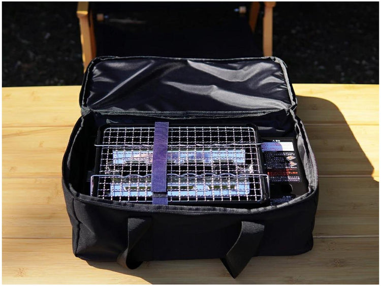 Iwatani Aburiya & Aburiya II Dedicated Carrying Bag – Durable Storage Case (Black, Made for Robata Grill)