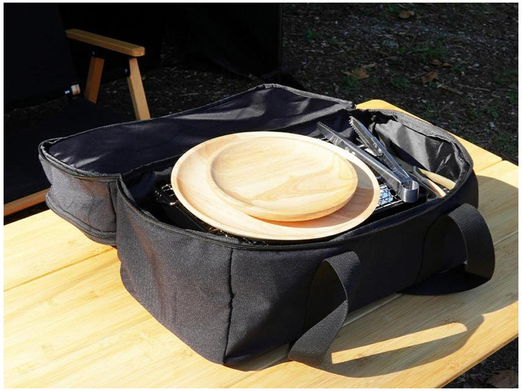 Iwatani Aburiya & Aburiya II Dedicated Carrying Bag – Durable Storage Case (Black, Made for Robata Grill)