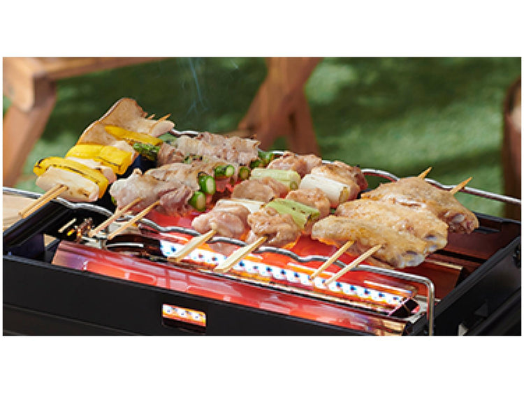 Iwatani CB-ABR-2 Aburiya II Japanese Tabletop BBQ Gas Grill for Indoor & Outdoor Use (Grill Only)