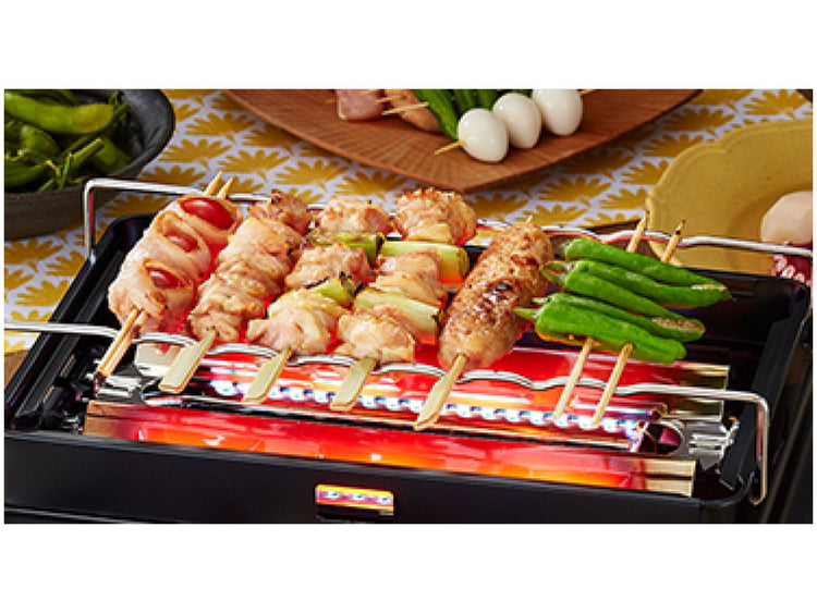 Iwatani CB-ABR-2 Aburiya II Japanese Tabletop BBQ Gas Grill for Indoor & Outdoor Use (Grill Only)