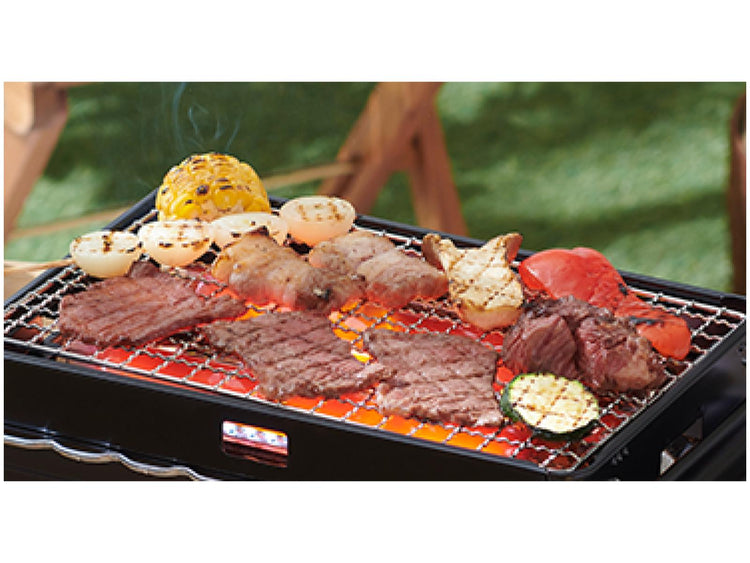 Iwatani CB-ABR-2 Aburiya II Japanese Tabletop BBQ Gas Grill for Indoor & Outdoor Use (Grill Only)