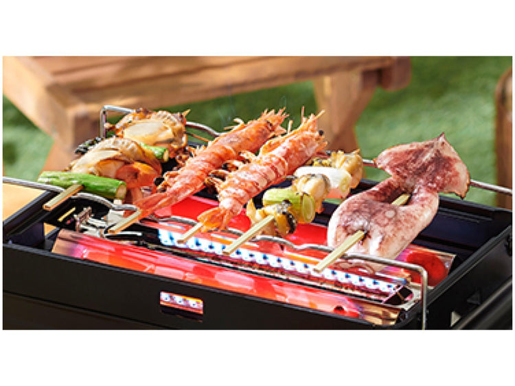Iwatani CB-ABR-2 Aburiya II Japanese Tabletop BBQ Gas Grill for Indoor & Outdoor Use (Grill Only)