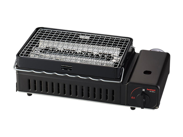 Iwatani CB-ABR-2 Aburiya II Japanese Tabletop BBQ Gas Grill for Indoor & Outdoor Use (Grill Only)