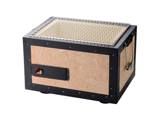 Japanese Diatomite Konro Grill, BQ-8F, 31cm (12.2"), Yakitori Charcoal