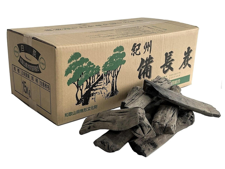 Professional Grade Kishu Binchotan for Grilling (Choose Shape & Weight)