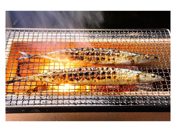 Japan Yakitori BBQ Diatomite Charcoal Grill Barbecue Hibachi Konro 70×35cm
