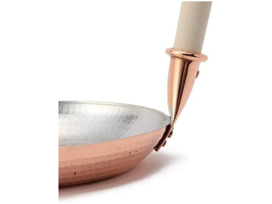 Nakamura Copperworks – Deep Copper Oyako-nabe Pan with Wooden Handle (Made in Japan)