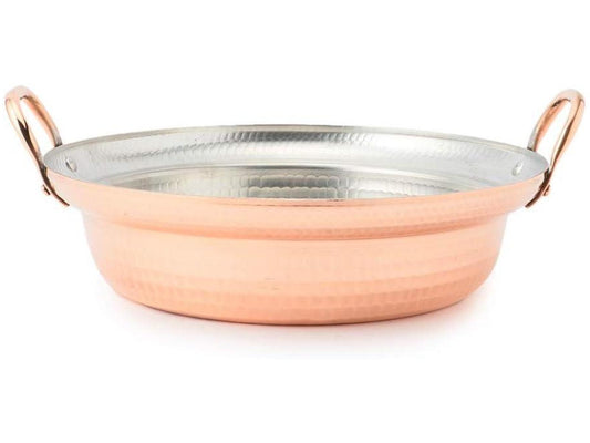 Nakamura Copperworks – 27cm Handcrafted Copper Yosenabe Hot Pot (Made in Japan)