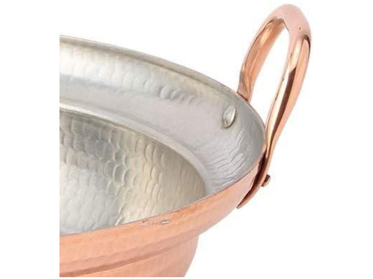 Nakamura Copperworks – 27cm Handcrafted Copper Yosenabe Hot Pot (Made in Japan)