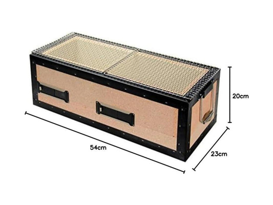 Japan Yakitori BBQ Diatomite Charcoal Grill Barbecue Hibachi Konro 54×23cm