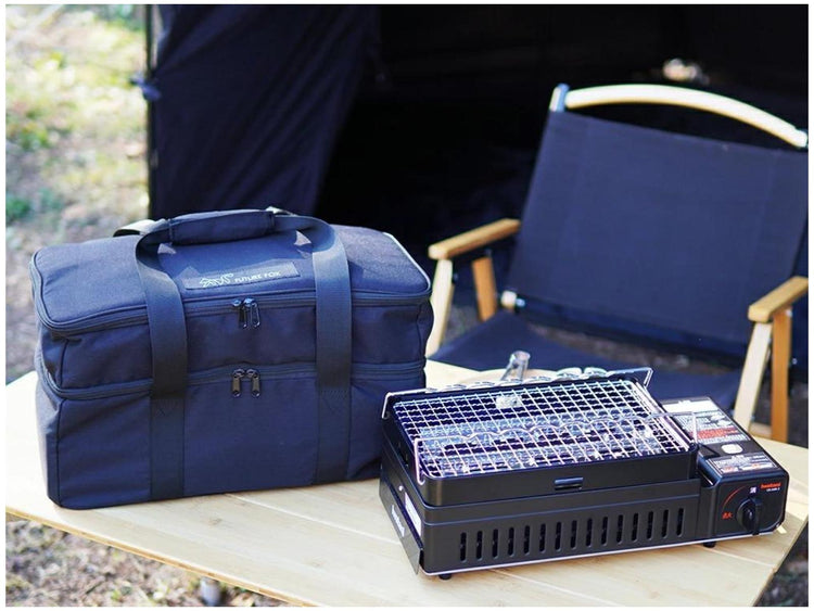 Iwatani Aburiya & Aburiya II Dedicated Carrying Bag – Durable Storage Case (Black, Made for Robata Grill)